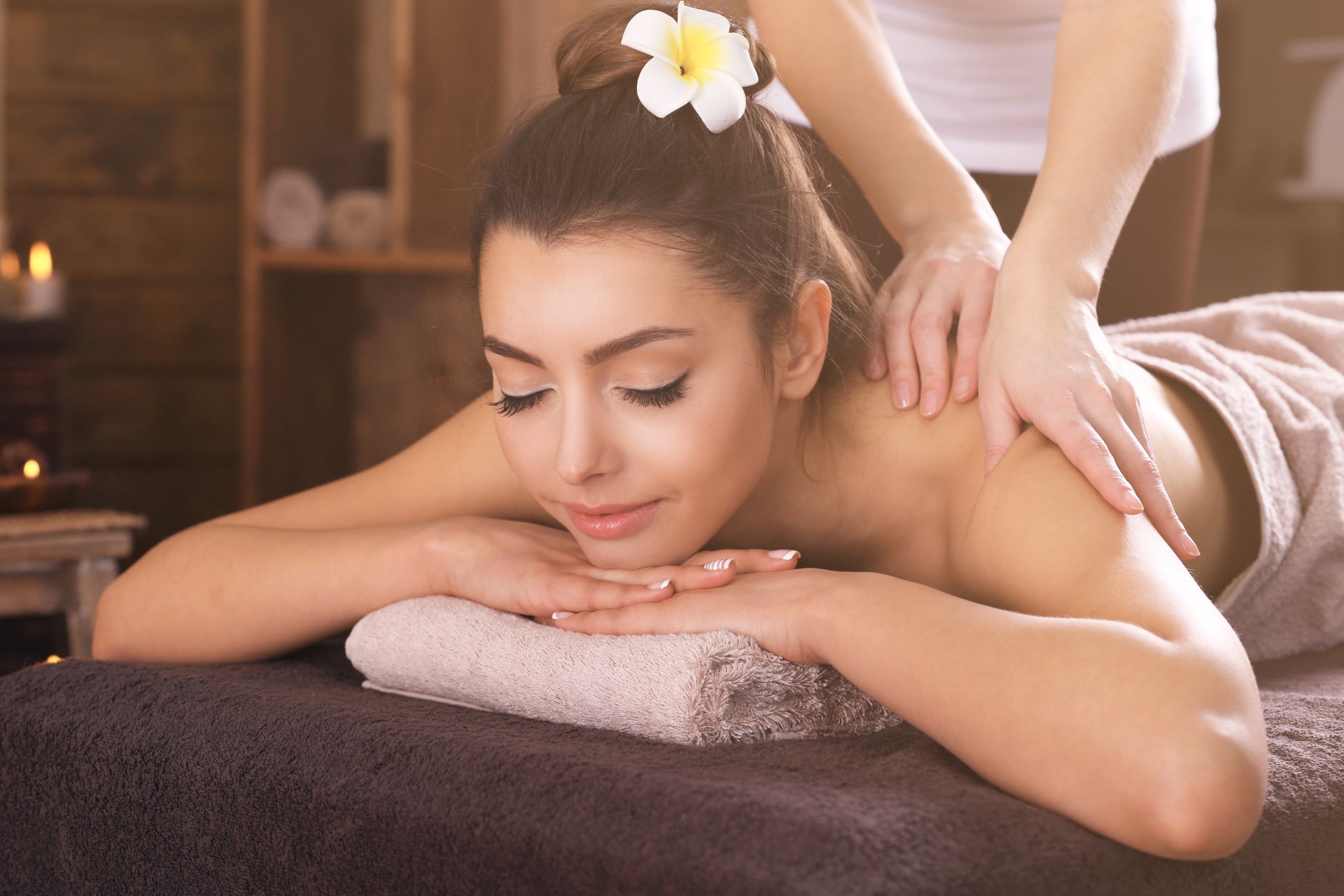 Deelpakking en massage